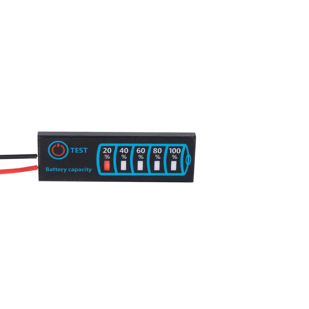 Battery Level Indicator DC5-30V 3-Series Ternary Lithium Battery Lithium Iron Phosphate Lead-Acid Battery Capacity Display Meter