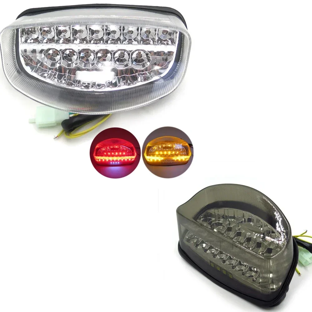 

Smoke Motorcycle LED Tail Brake Light Turn Signals for 1997-1998 Honda CBR1100XX HORNET 250 600