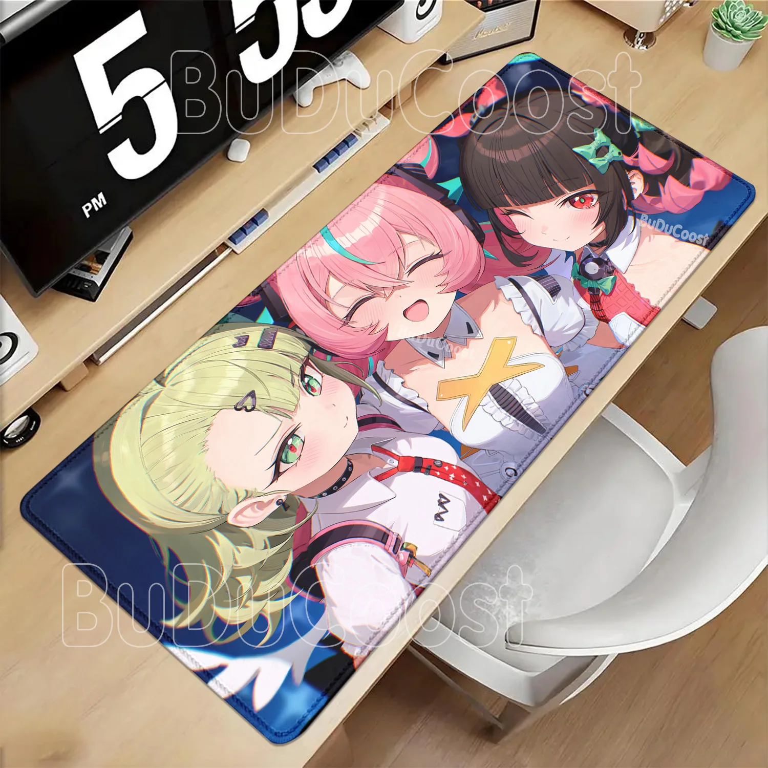 Gaming AOD Angels of Delusion Mouse Pad ZZZ Aria Sunna Nangong Yu‌ PC Mousepad Zenless Zone Zero Anime Girl HD Printing Desk Mat