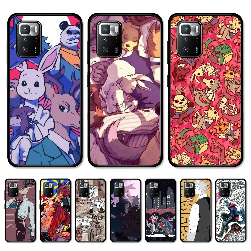 Classic Japanese Anime B-Beastars Phone Case For Redmi Note 4 X 5 A 6 7 8 T 9 9S 10 11 11S 11Epro Poco M3 Pro