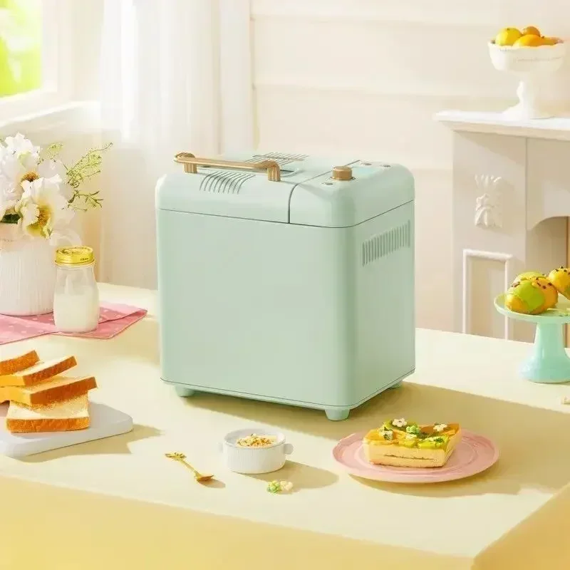 Premium Household All-in-One Bread Machine, Auto Kneading & Fermenting, Perfect for Breakfast Toast & Hot Sandwiches