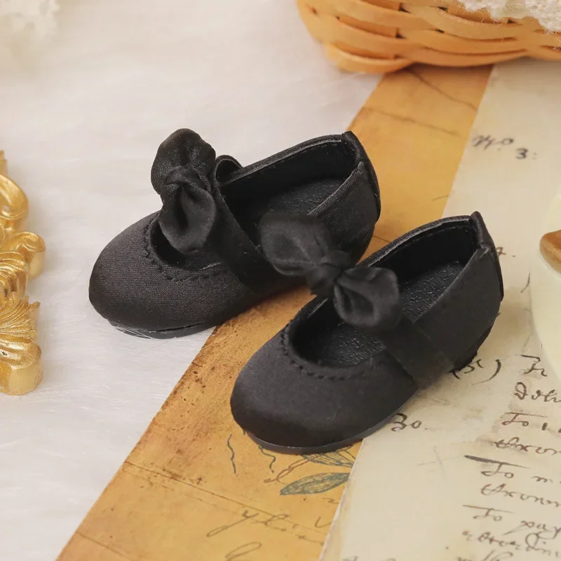 30cm Doll Shoes 1/6 BJD Doll Shoes Bow Princess Shoes (external Length 5.3x2.1cm) Doll Accessories Kids Girls Toy Gift