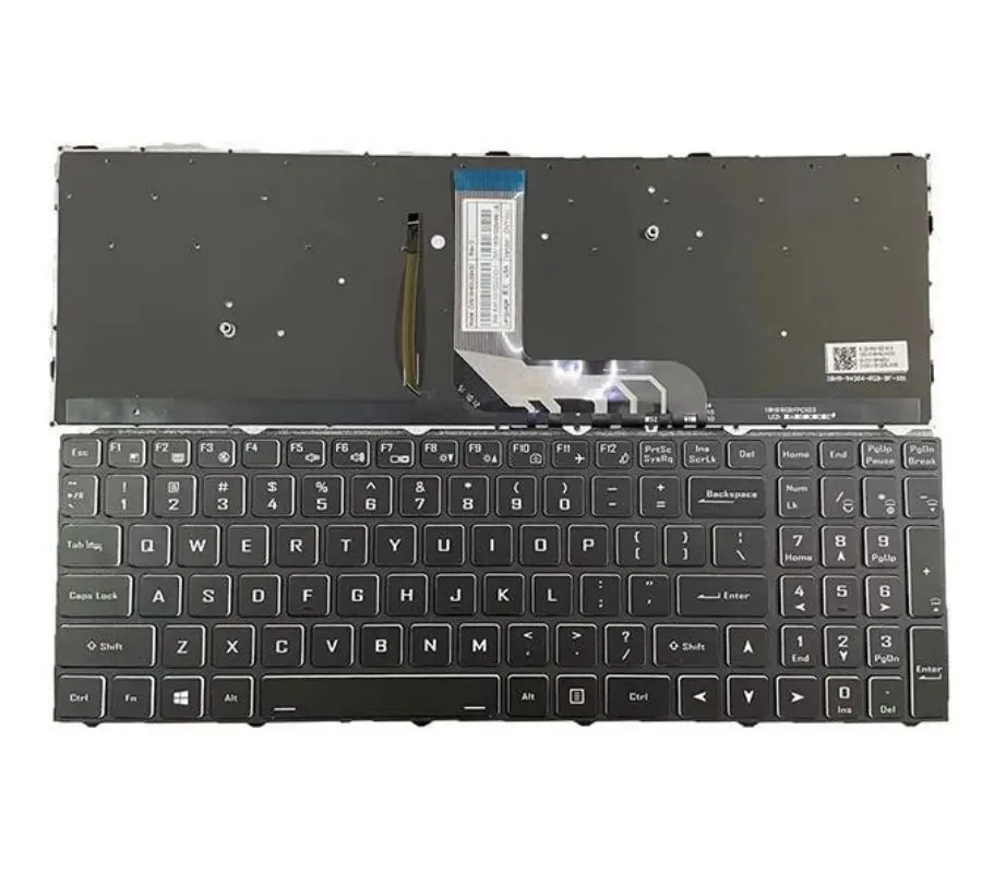 

US Backlit Keyboard For CLEVO PB50EF PB50RD PB51RF PB70ED PB70RC PB71RC English