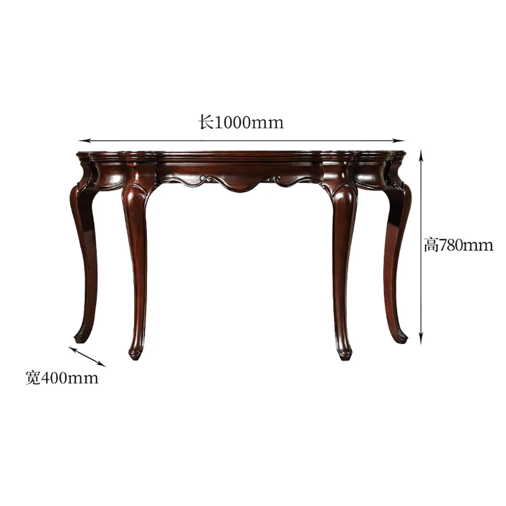 Vintage Living Room Console Table Premium Design Display Entrance Hall Console Table Classic Luxury Wohnzimmer Tisch Furniture