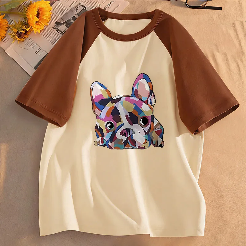 Vintage Dog Retro Graphic Kids Tshirts Summer Short Sleeve Tees Cartoon Animal Boys Girls Clothes Kawaii Tops Children T-shirt