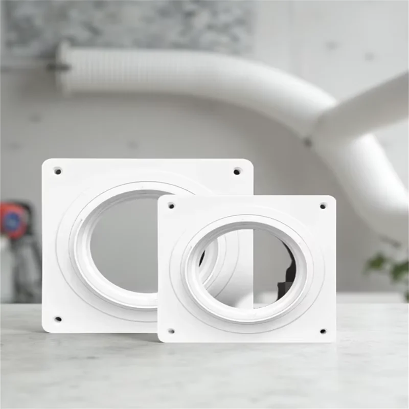 1PCS Portable Air Conditioner Exhaust Duct Connector Kit Screw-in Dryer Vent Hose Adapter Fitting for Home Use