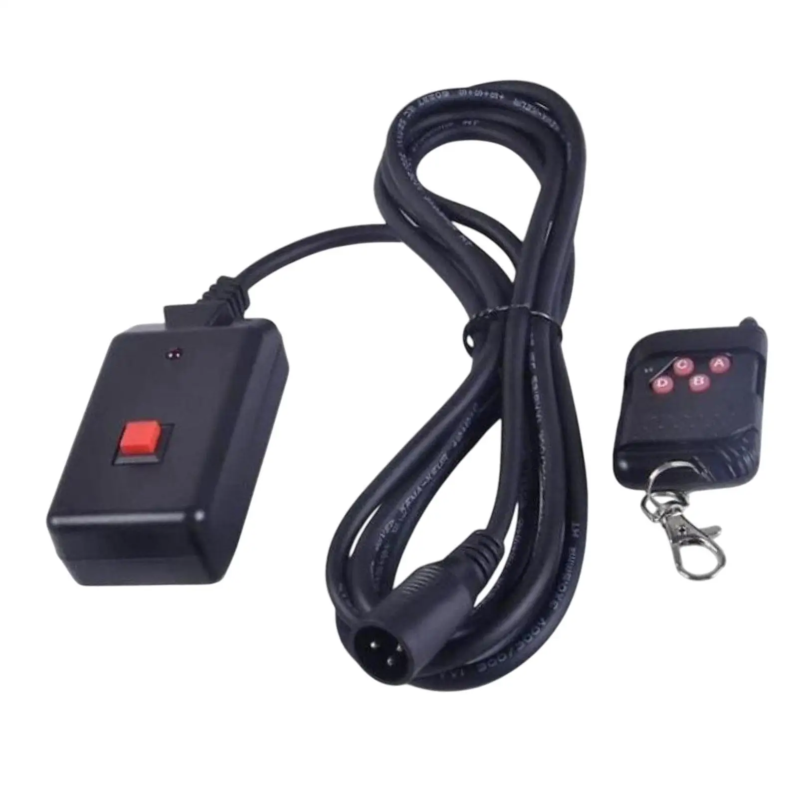 

Black Fog Machine Controller Wireless Remote Receiver Part for 400W 900W 1500W LED Stage Light