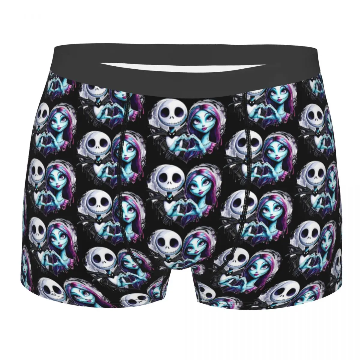 

Мужские трусы-боксеры Jack Skellington Together Forever на заказ, нижнее белье, крутые трусы