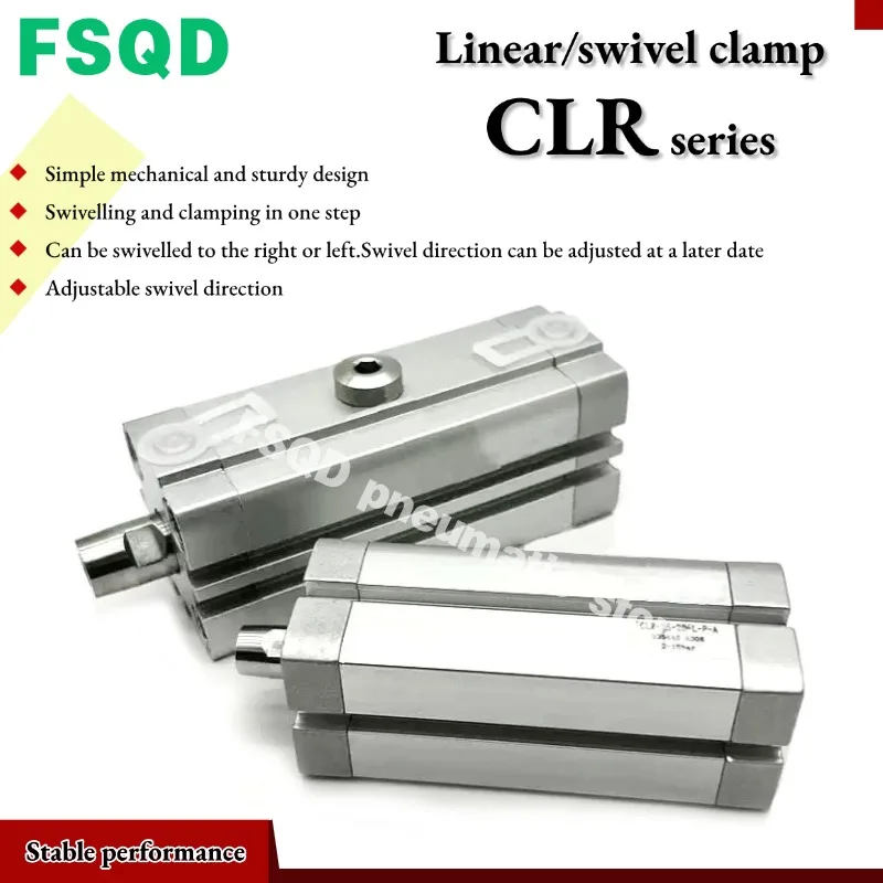 

CLR-12 1620 25 32 40 50-10 20 50-R L G-P-A YIYUN Linear/Swing clamp cylinders CLR Series Pneumatic tools