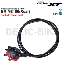 SHIMANO DEORE XT M8100 M8120 Hydraulic Disc Brake BL-M8100 Brake Lever  BR-M8100 BR-M8120 Brake Caliper Parts Original