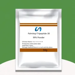 High quality Palmitoyl Tripeptide-38 Powder,Anti Aging and Wrinkle Removing, Cosmetics Raw,hot sell
