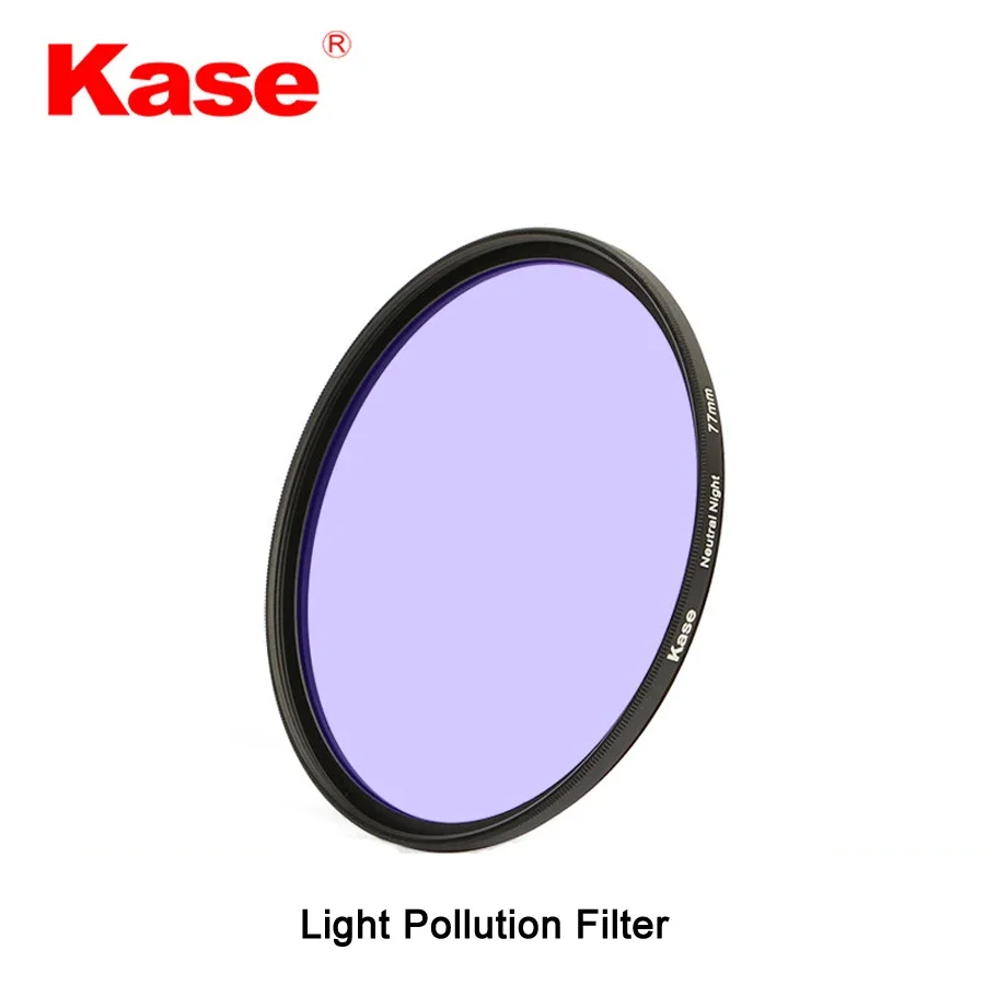 Kase 77mm/82mm Muti-coated HD Natural Night Light Pollution Clear-Night Filter Anti-Light Damage Optical Glass