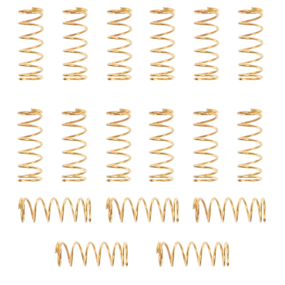 

17pcs Guitar Springs For Humbucker Pickup Height Adjustment Straight Bridge Pull String Bass Tension Electric Guitar Repair Kit