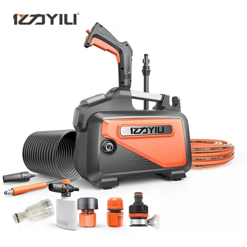 

High pressure car washing machine 1800W car washing water gun household cleaning machine, high pressure washing machine