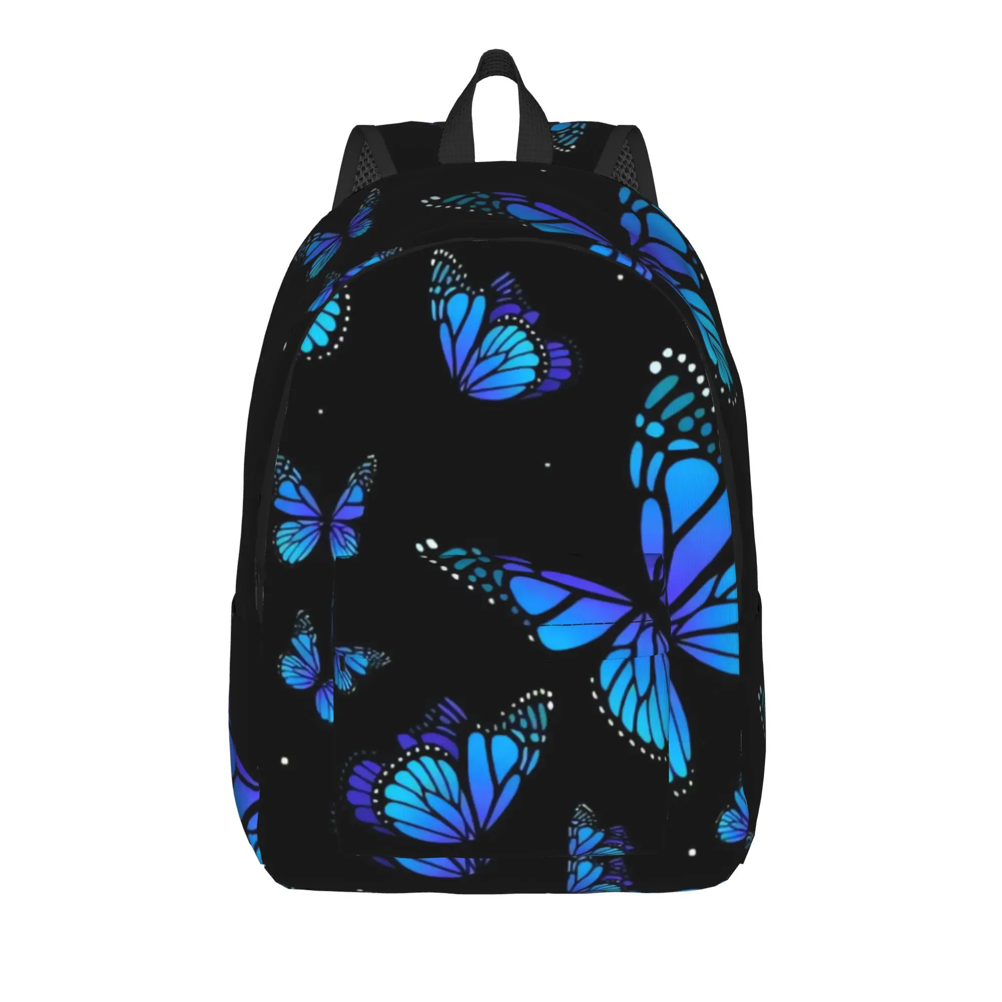 Popular Funny butterfly Backpack Boy  Big Backpacks Polyester Casual School Bags Cycling Custom Rucksack