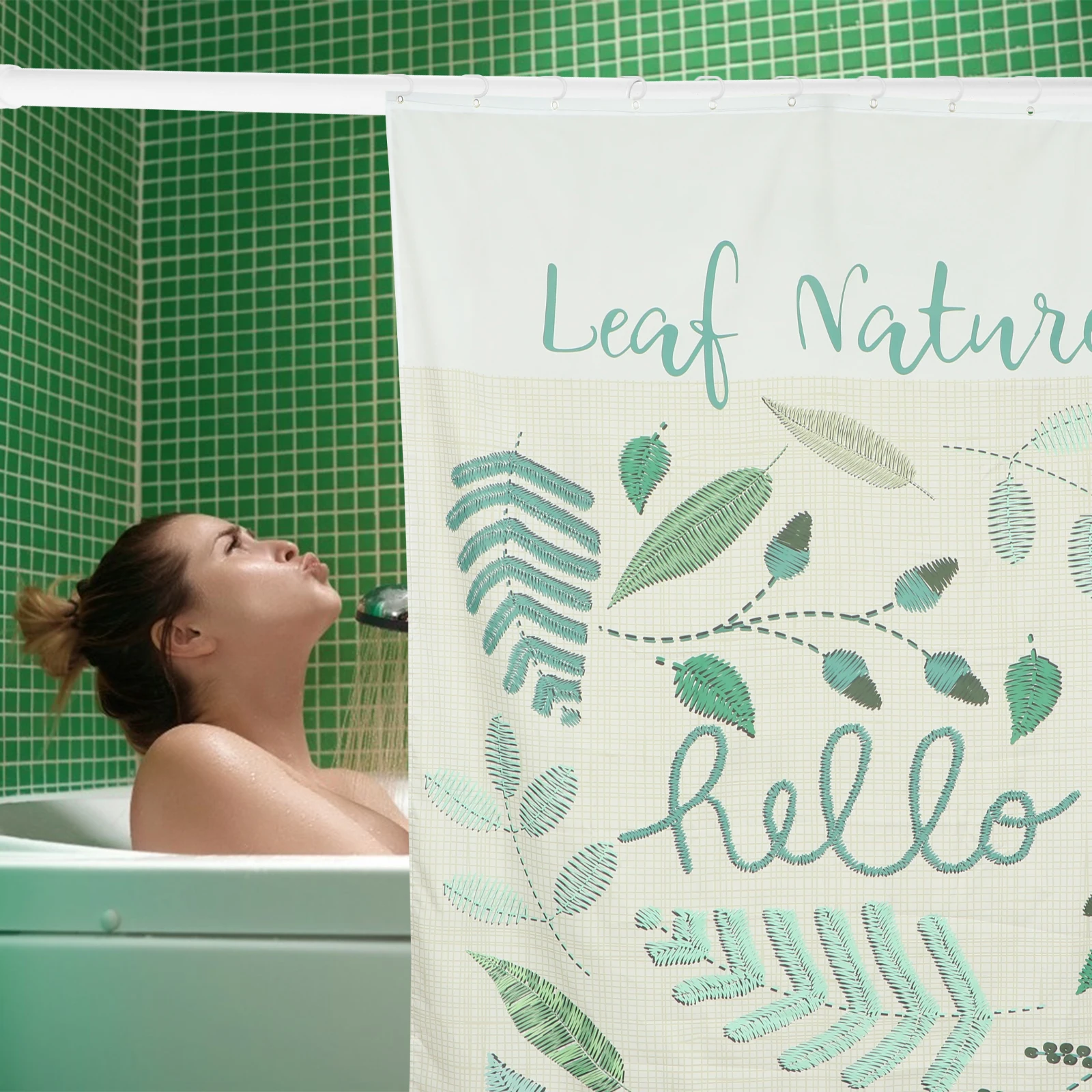 

1 Set Sturdy Punch-Free Tension Pole Telescopic For Hanging Iron Extendable Clothes Rail No Drilling Adjustable Clothes