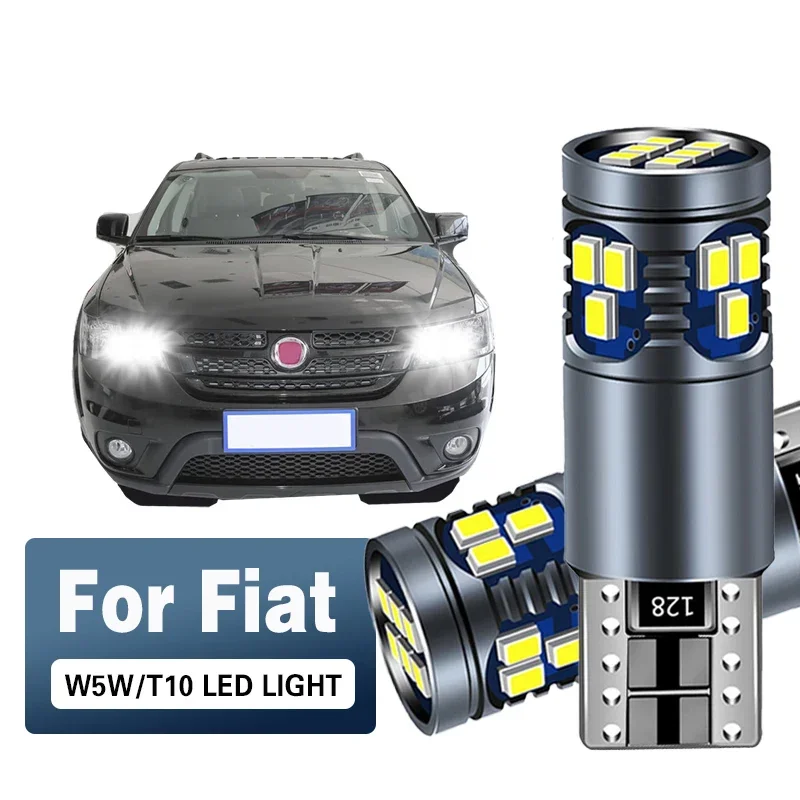 Para Fiat Bravo Ducato Fiorino Freemont Grande Punto Idea Palio Panda Punto Sedici Siena lámpara de luz LED de liquidación W5W T10 CANbus