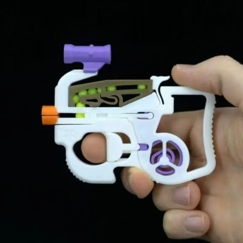 الأطفال رصاصة لينة مسدس لعبة دليل بندقية مسدس يمكن إطلاق النار كرة بلاستيكية صغيرة اطلاق النار نموذج قاذفة