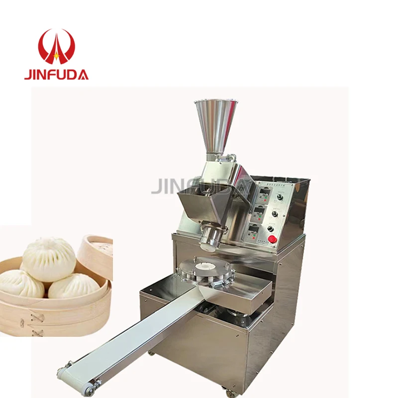 Stainless Steel Steamed Bun Baozi Momo Machine Baozi Bun Maker Machine/Grain Product Steamed Bun Making Machines