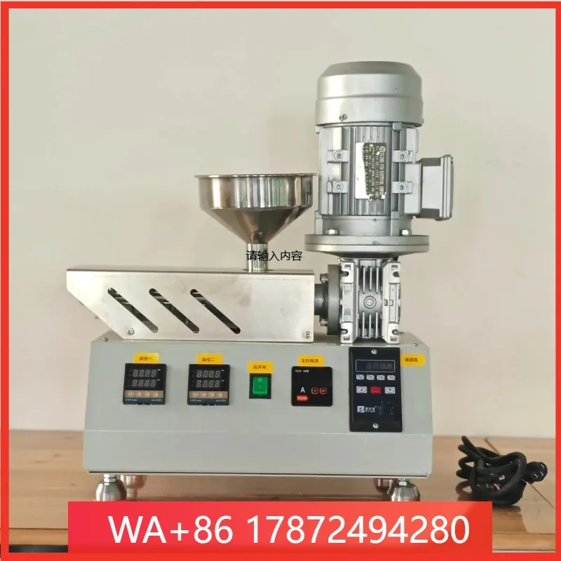 Small experimental molding hine screw single screw extruder miniature loratory