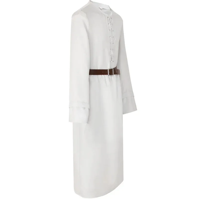 25COSThe Lord of The Rings Gandalf Long Sleeve Robe with Cloak Cosplay Costume Halloween Masquerade Carnival Party Outfits for M