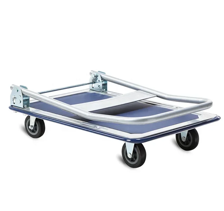 

PH150 PH300 Classic Platform Steel Folding Trolley 660 Pounds Material Handling Foldable Trolley