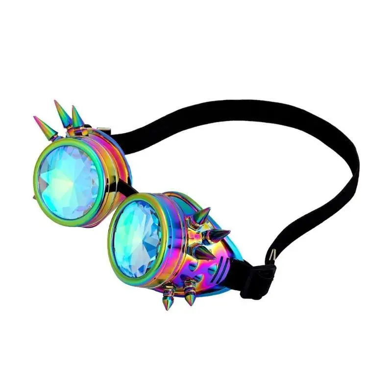39BD Steampunk Goggles Elegant Eyewear Cosplay Halloween Unisex Cosplay Supplies