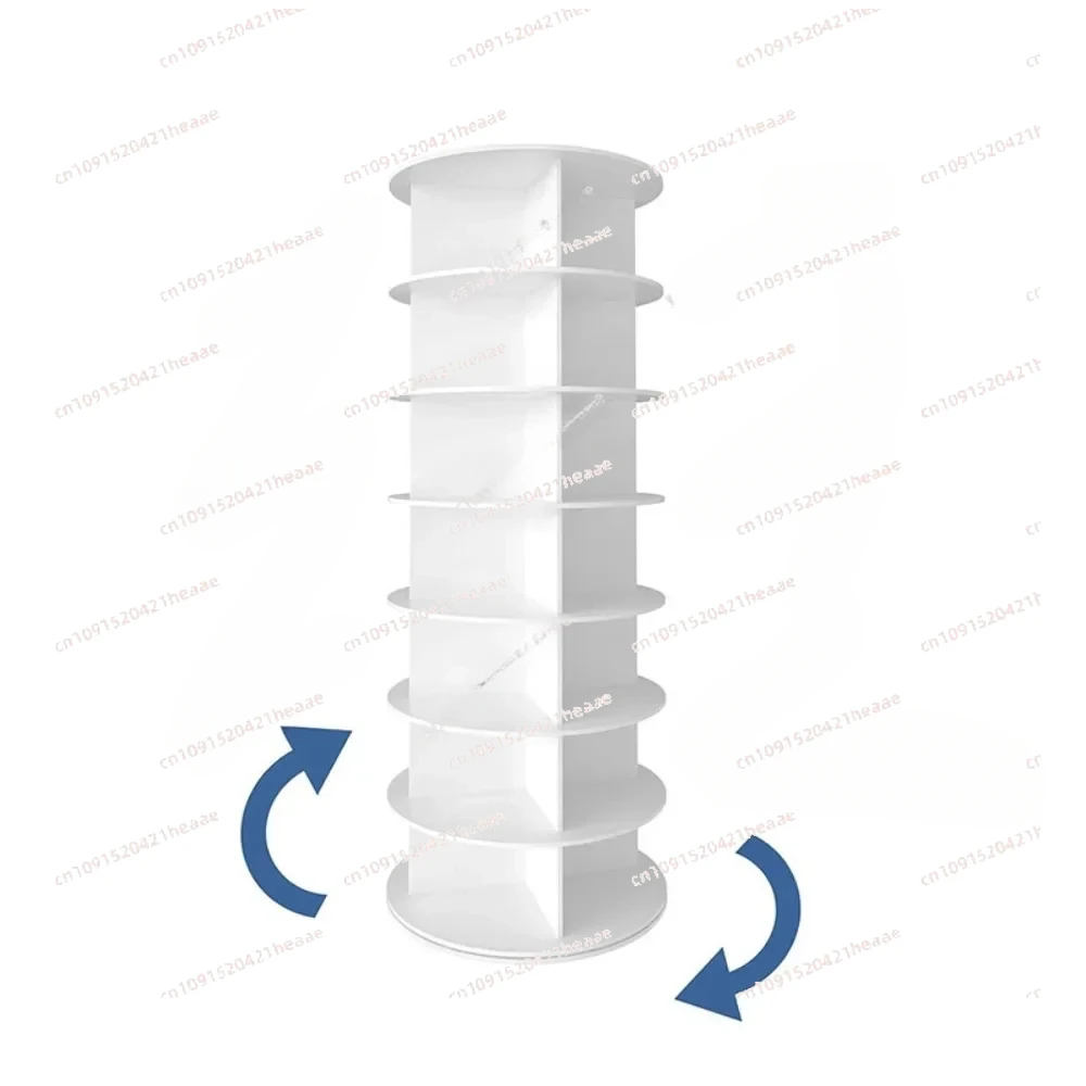 Suitable for Rotating Shoe Rack Tower,  7-tier hold over 35 pairs of shoes, Spinning Shoe Display , Revolving 360