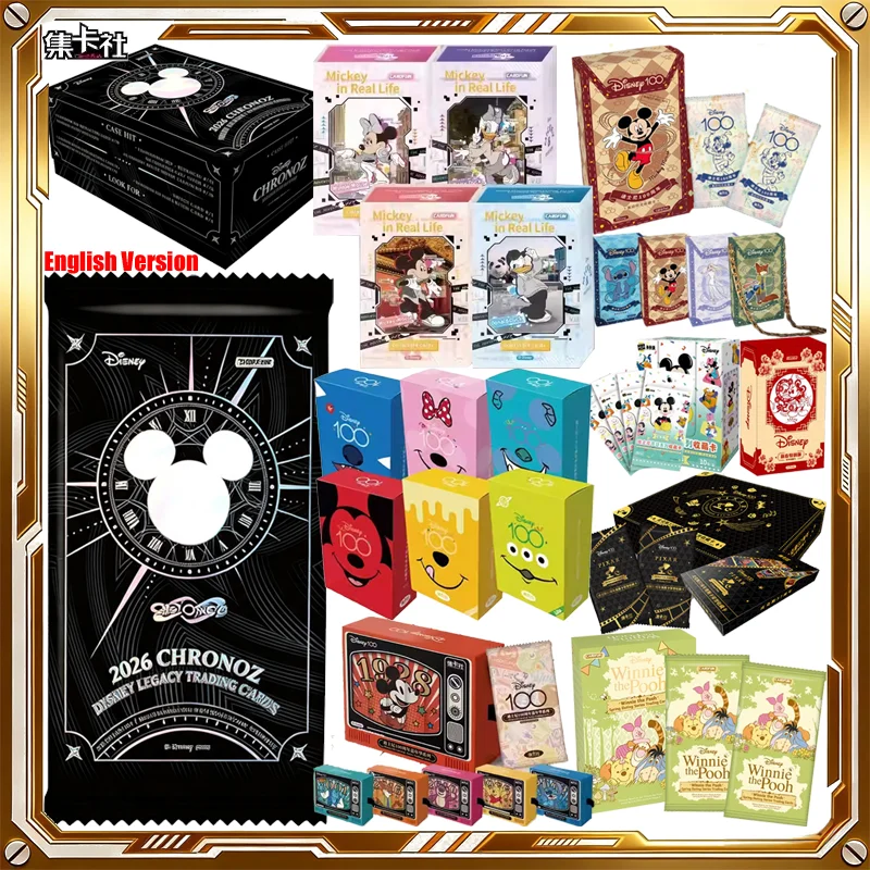 Card.fun Disney Card 2026 ChronoZ Legacy Anime Trading Card Premium Sealed Card Set Holiday Birthday Gifts for Adult Collectors