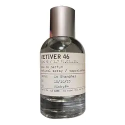 Vetiver 046 향수 우디 향수, 오래 지속되는 가벼운 향수, 니치 신선한 향수, 남성 여성 우아한 데이트 향수, 100ml