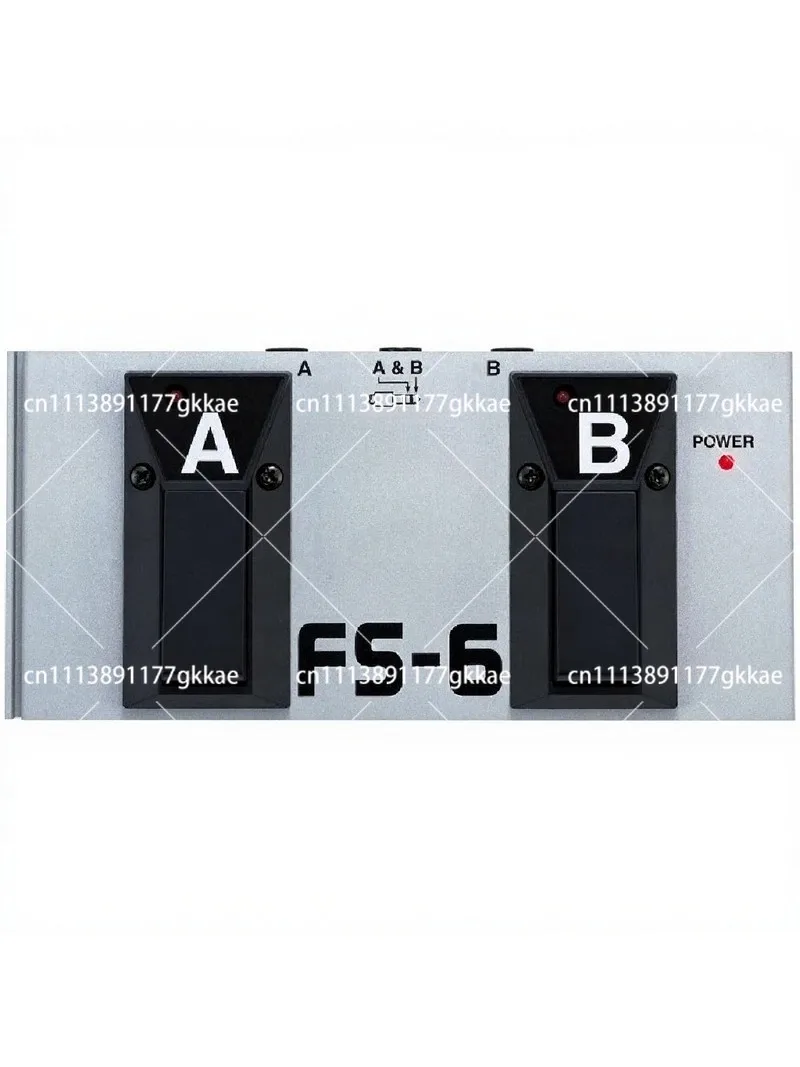 FS-6 Dual Footswitch Electric Guitar Effect Pedal for Amp Speaker Switching Acoustic Guitar Accessories