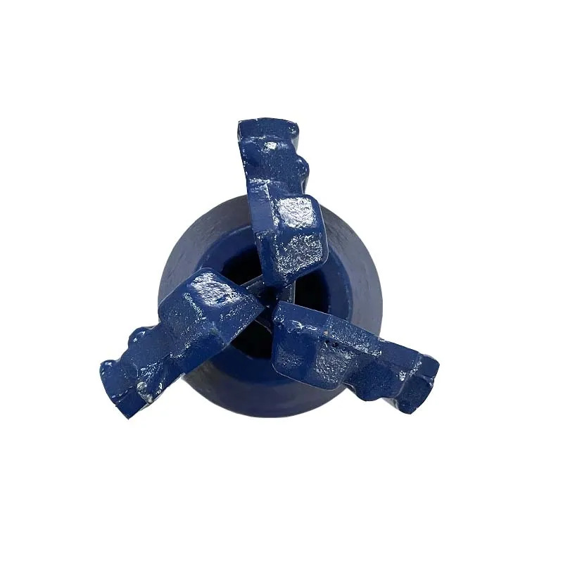 3wings PDC drag bit  for water well drilling