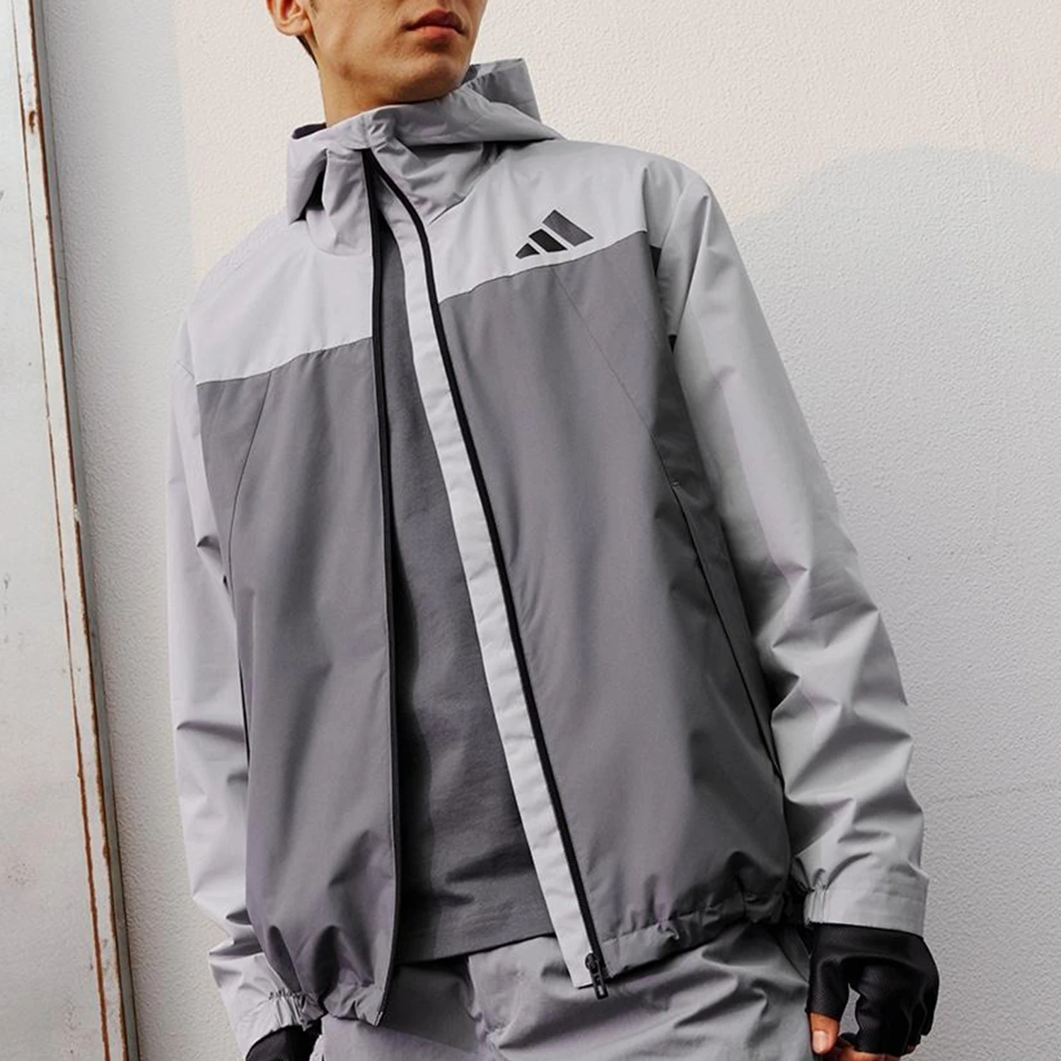 Adidas Originals 2025 New Men and Women Patched Loose Outdoor Jacket KB1752