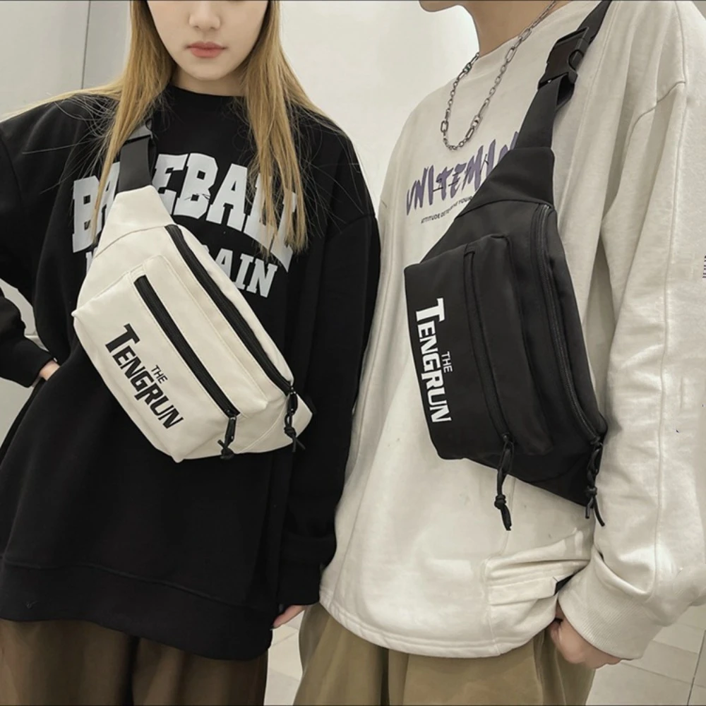 

Fashion Oxford Cloth Nylon Shoulder Bag Korean Multipurpose Messenger Bag Men Daypack Waterproof Crossbody Bag Women Men