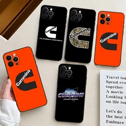 Gas Fueled Engine Cummins Phone Case for iphone 15 Pro Max 14 Mini 13 12 11 X Xr Xs 6s 7 8 Plus Back Cover