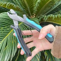 Fishing Crimping Plier Heavy Duty Easy to Use Spring Design Versatile with Ergonomic Handle Precision Wire Crimping Tool
