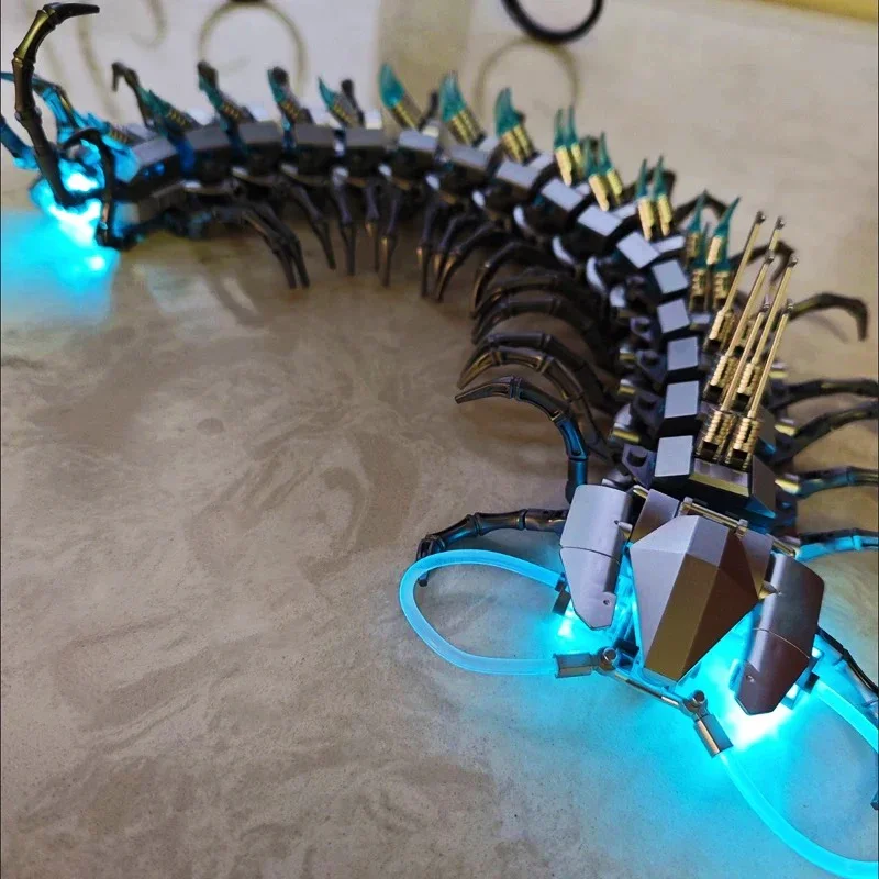 Technische Serie Mechanische Duizendpoot Bouwsteen High-Tech Mechanische Insect Model Bricks Speelgoed Voor Kid Kerstcadeau MOC