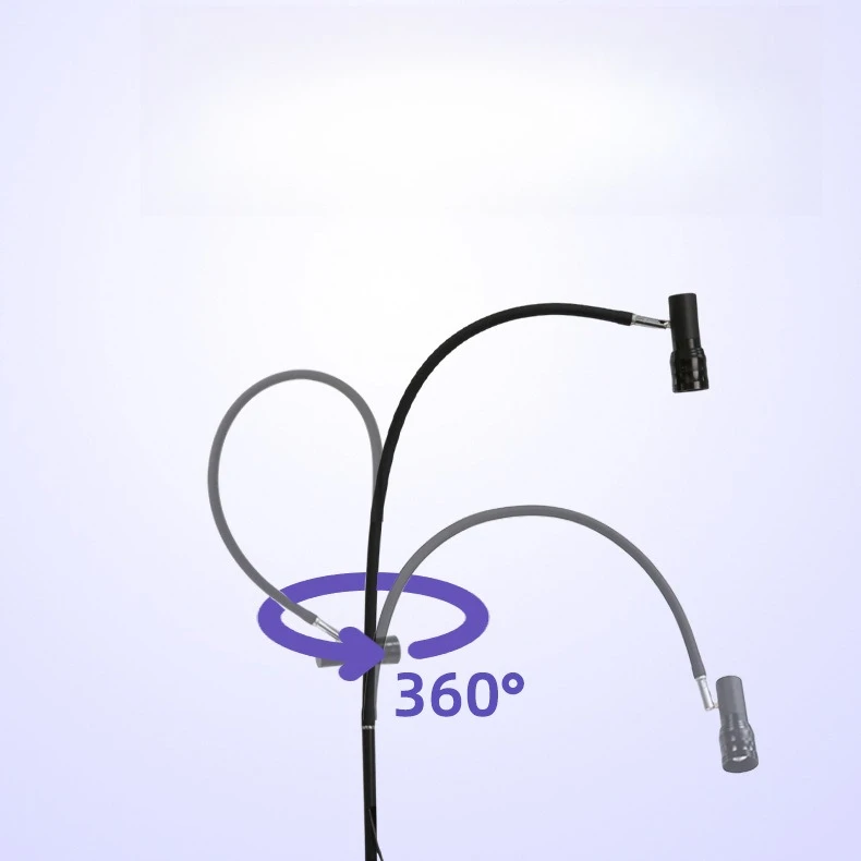 UV LED Floor Light UV Eyelash Grafting Purple Light 5/10W Sec Dry Glue Special Curing Light -