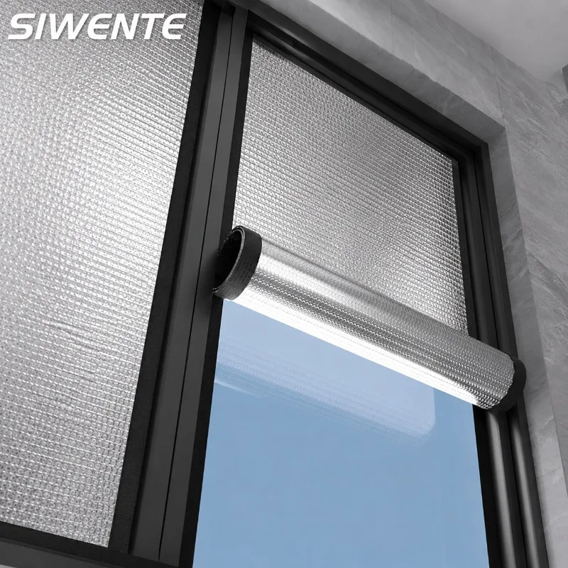 Sunshade Curtain Sunscreen Film Aluminum Foil Window Glass Insulated Roller Shutter Panel Non Perforated Hovering Sunshade Panel