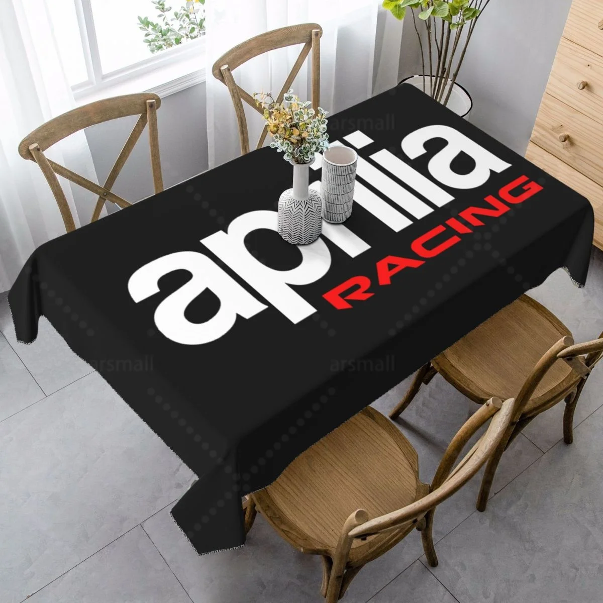 

Aprilia прямоугольная скатерть для украшения вечеринки, водонепроницаемые скатерти для обеденного стола, украшение для кухни, дома
