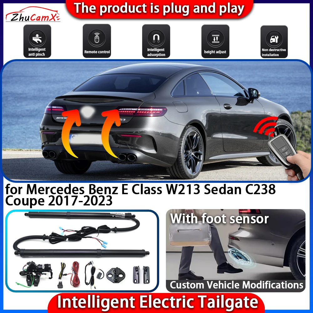 

Smart Powered Tailgate System for Mercedes Benz E Class W213 Sedan C238 Coupe 2017-2023 Automatic Intelligent Lift Control Kit