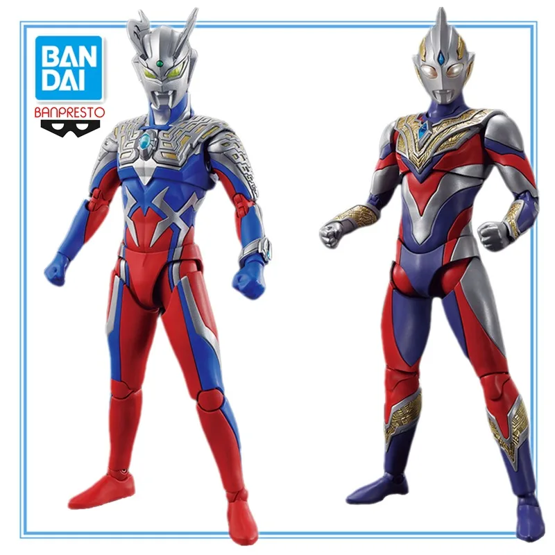 

Original Genuine Figure-riseStandard ULTRAMAN ZERO TRIGGER MULTI TYPE Bandai Anime Model Toys Action Figure Gifts Collectible