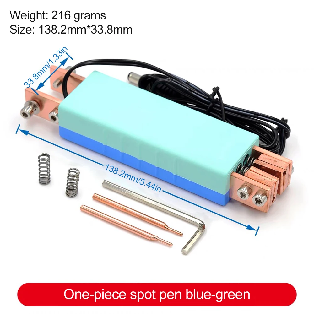 Handheld Spot Welding Pen Integrated Spot Welding Machine with Automatic Trigger Built-in Switch Spot Welder for 18650 Battery