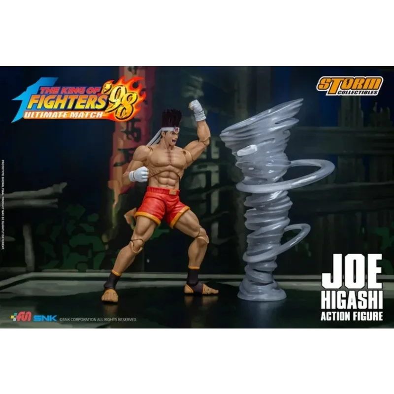 재고 있음 정품 스톰 토이즈 SKKF15 조 히가시 킹 오브 파이터즈 98 UM 1/12 PVC 애니메이션 액션 피규어 모델 수집용 장난감