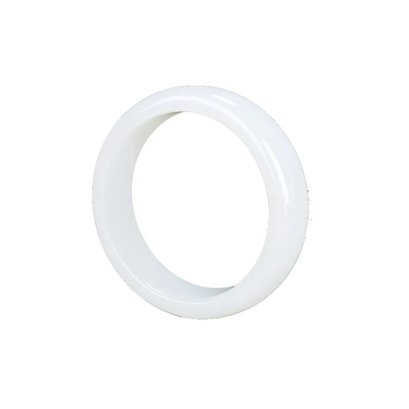 Bangle Small Ring Wide Version Xinjiang Hotan Sheep Fat Princess Girl White Jade Bracelet