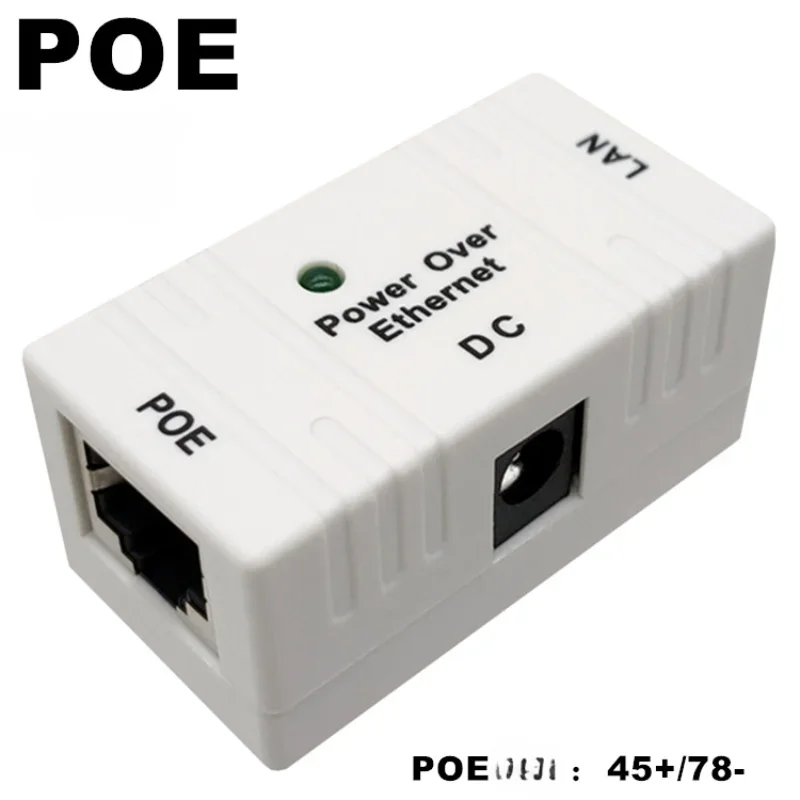 Splitter di alimentazione per iniettore POE 1000/100 Mbps 5V 12V 24V 48V/1A per accessori per modulo adattatore POE per telecamera IP
