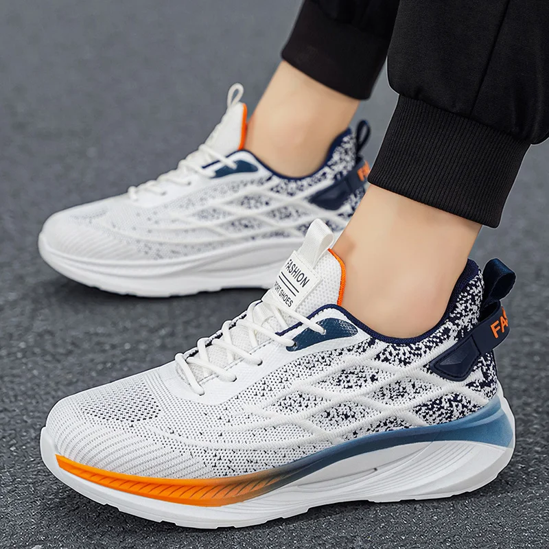 

2026Men's Cushioning Running Shoes Lightweight Athletic Casual Sneakers Male Non-Slip Sports Shoes Outdoor Travel Walking Shoes