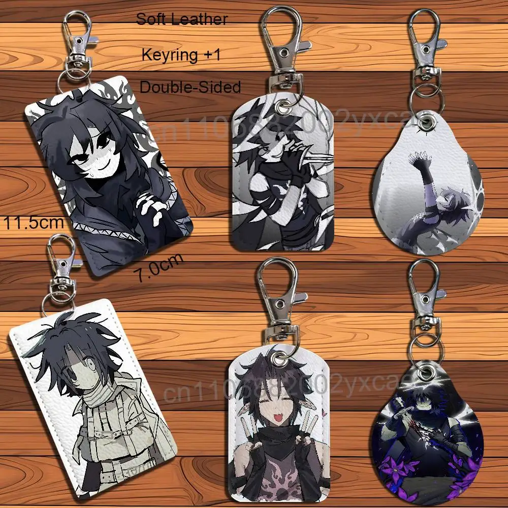 game TwoTime High  Forsaken Card Holder Keychain Key Ring Door Lock Access Protective Case For Security Gift