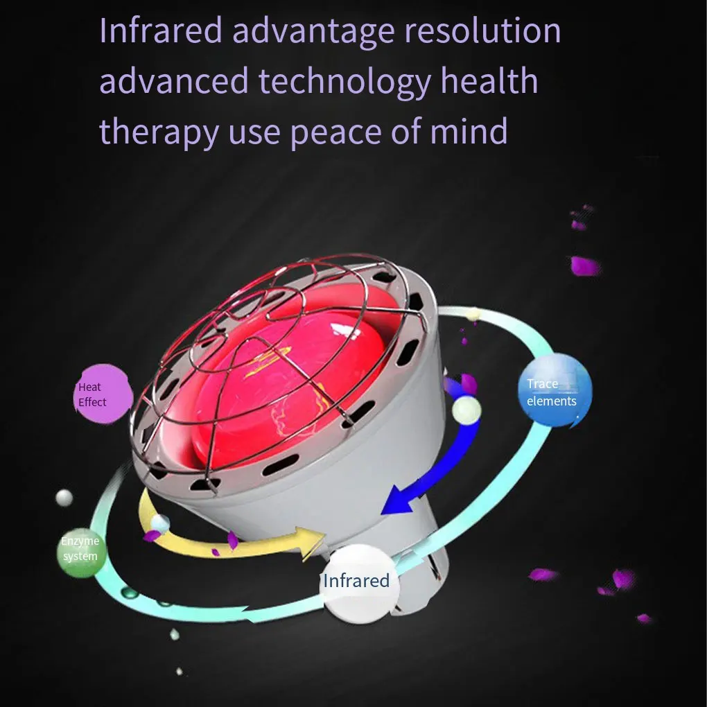 Infrared Light Bulb Dryer With Lead-free Welding Technology For Spa Combined With Enclosed