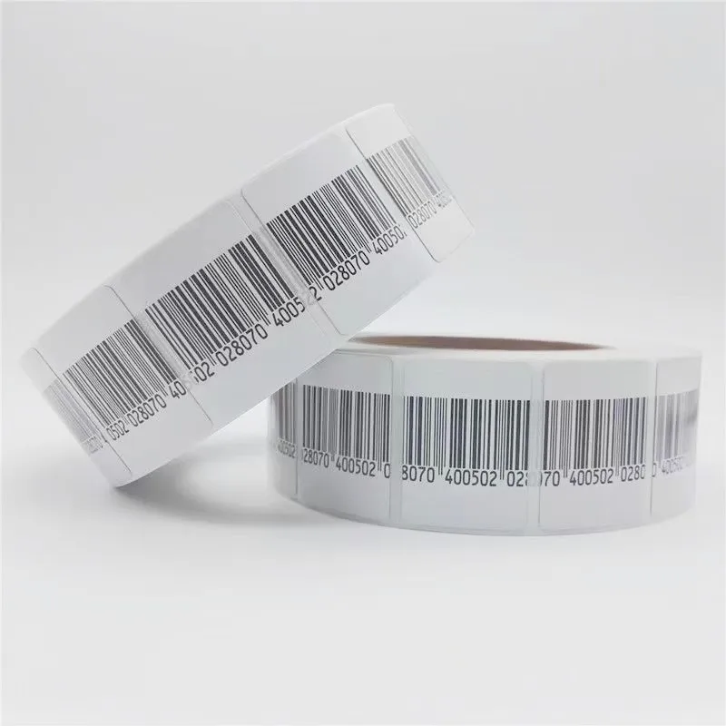 2000pcs/roll Supermarket Anti-Theft Sticker RF(8.2Mhz )Anti-Theft Soft Label 40x40mm Anti-Theft Sticker